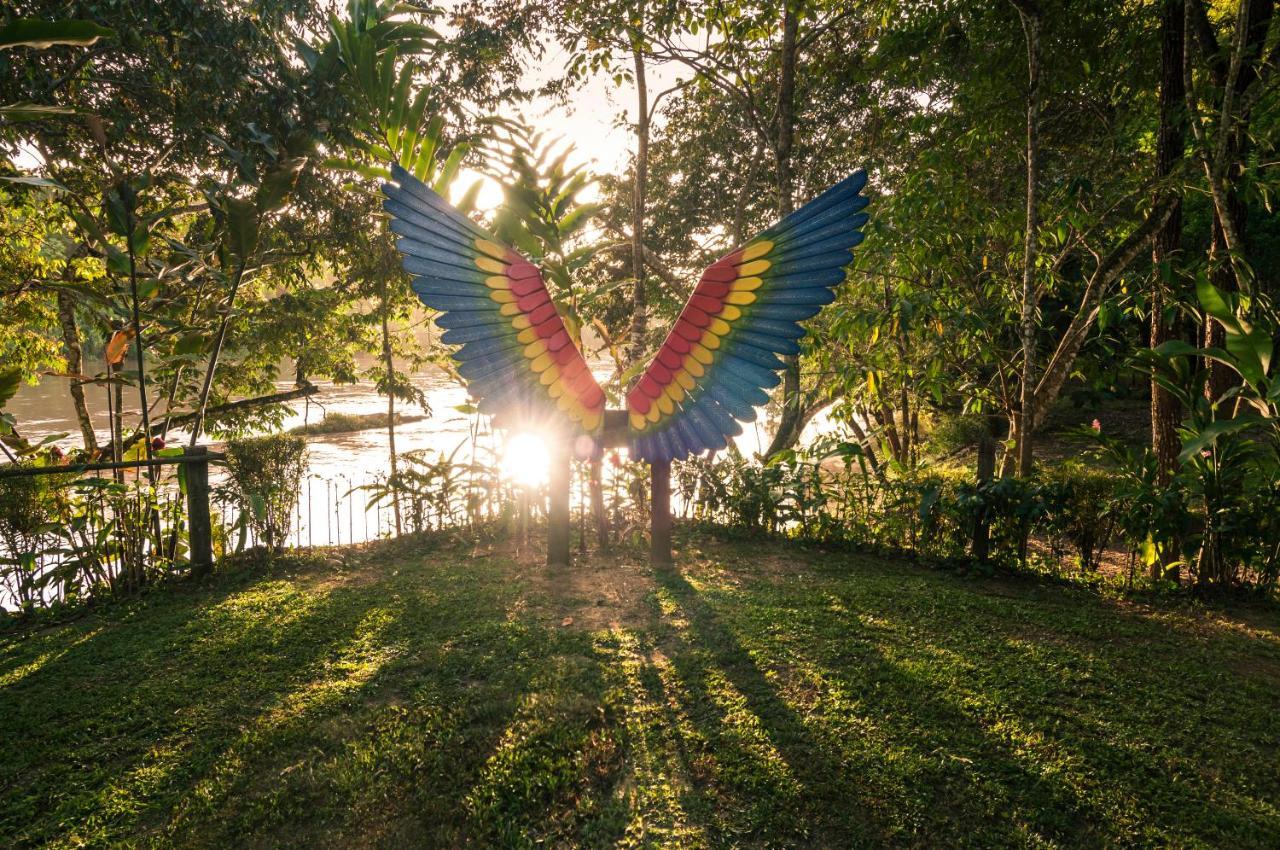 Las Guacamayas Lodge Resort, Selva Lacandona, Chiapas Mexico Тлатисапан Экстерьер фото